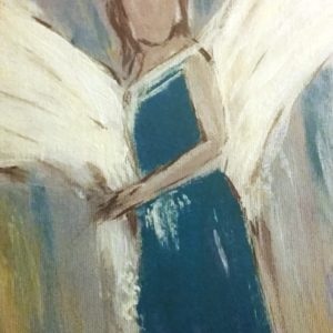 Angel Greeting Card Design 2 - "Comfort Needed"