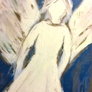 Angel Greeting Card Design 5 - "Courage and Confidence Needed"